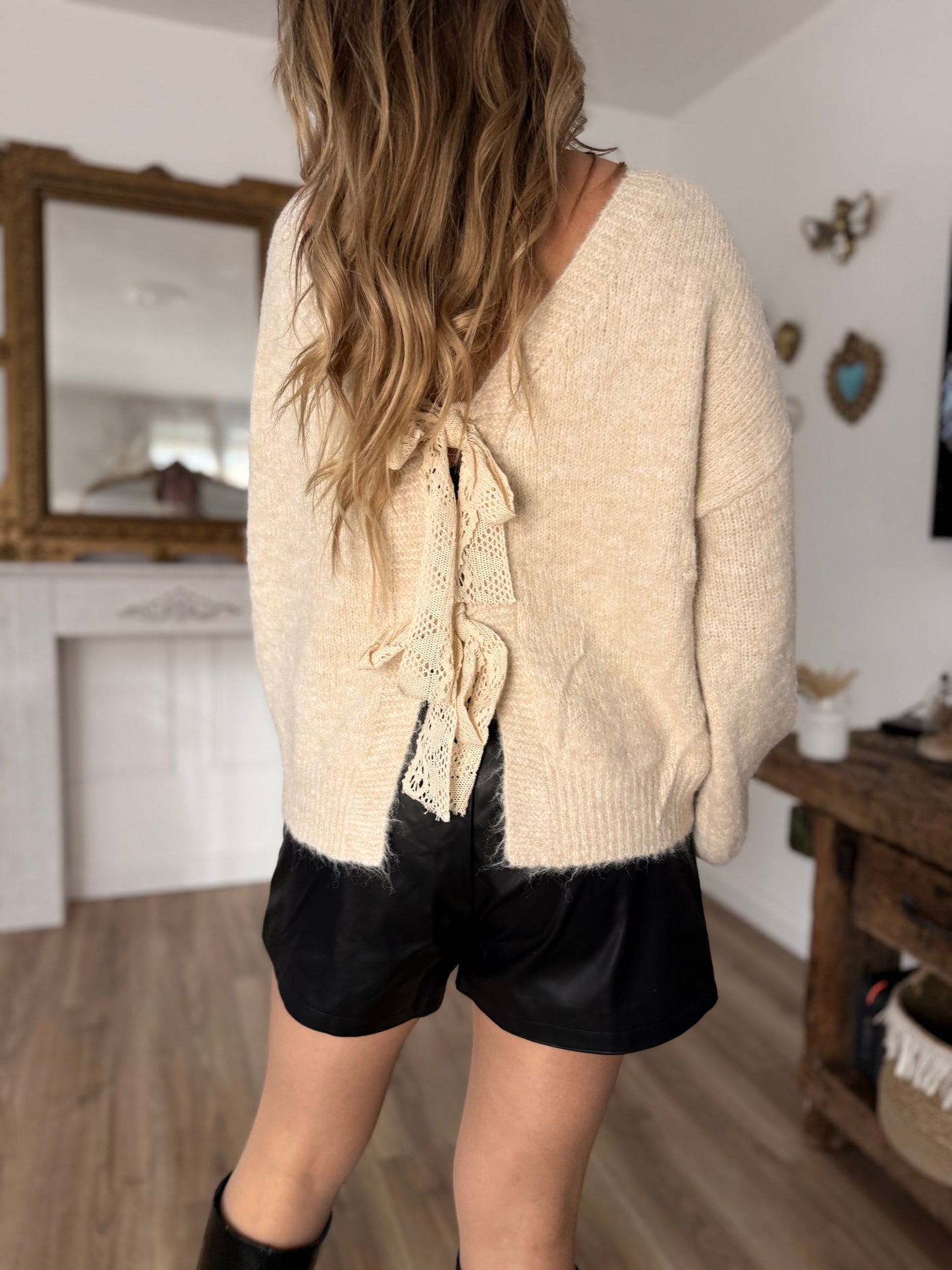 Gilet Melya beige