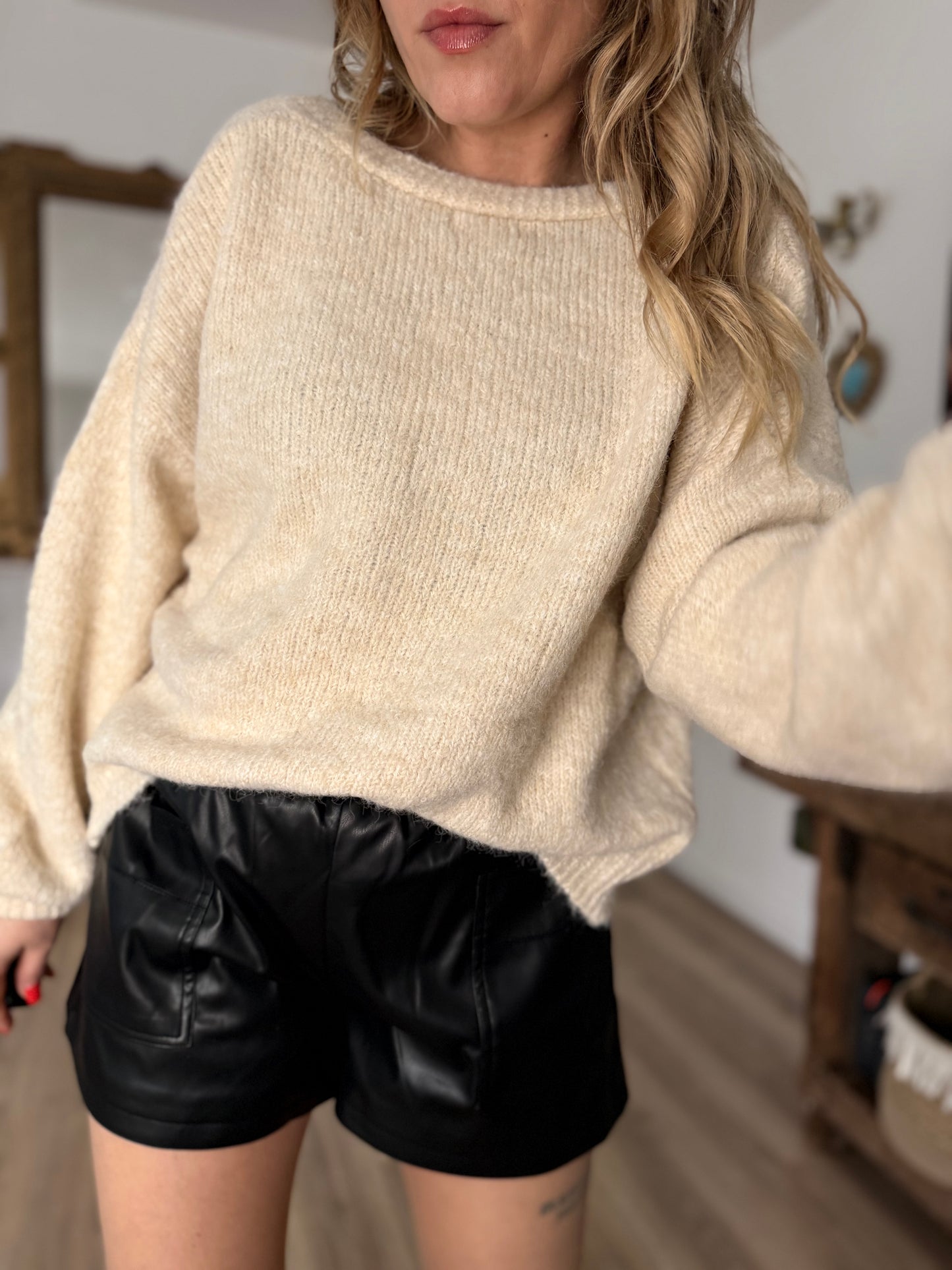 Gilet Melya beige