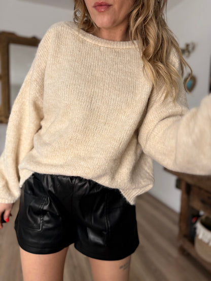 Gilet Melya beige