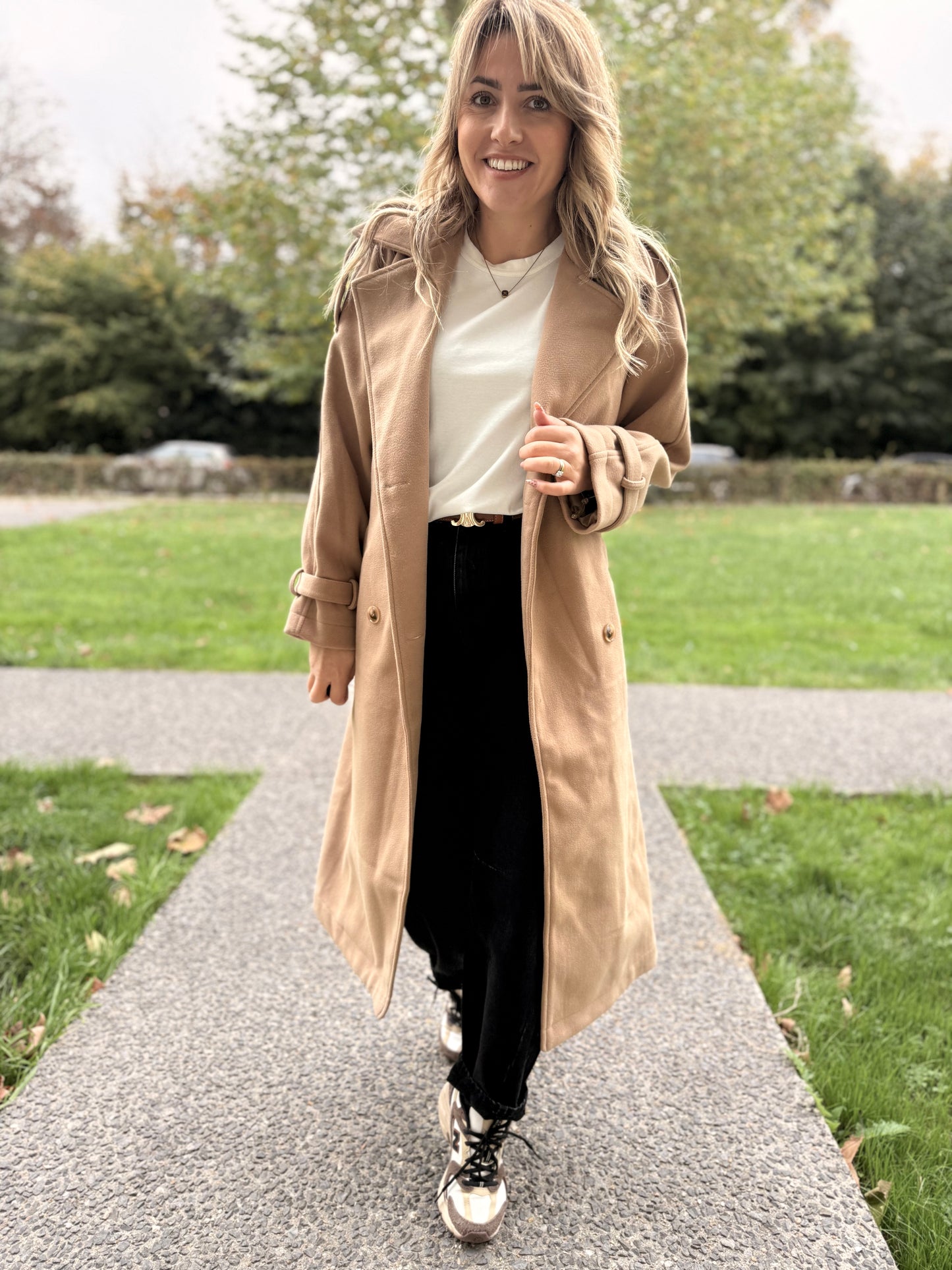 Manteau Muse camel