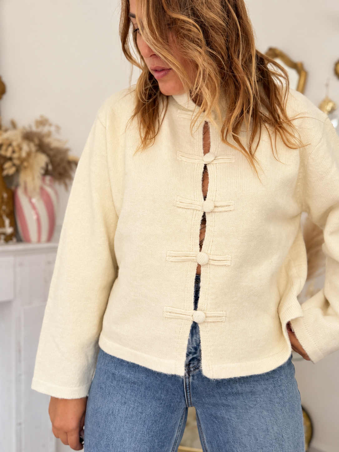 CARDIGAN CELESTE