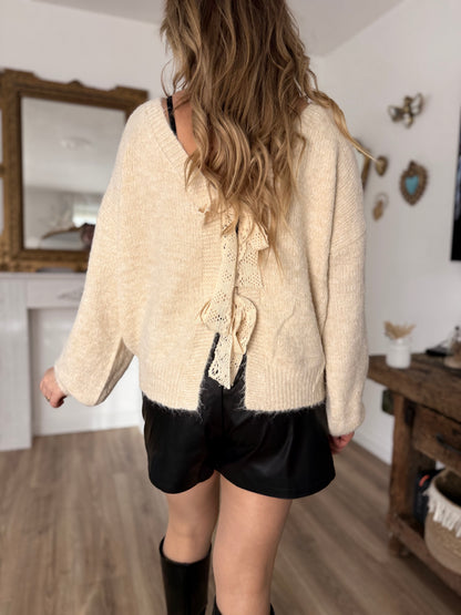 Gilet Melya beige