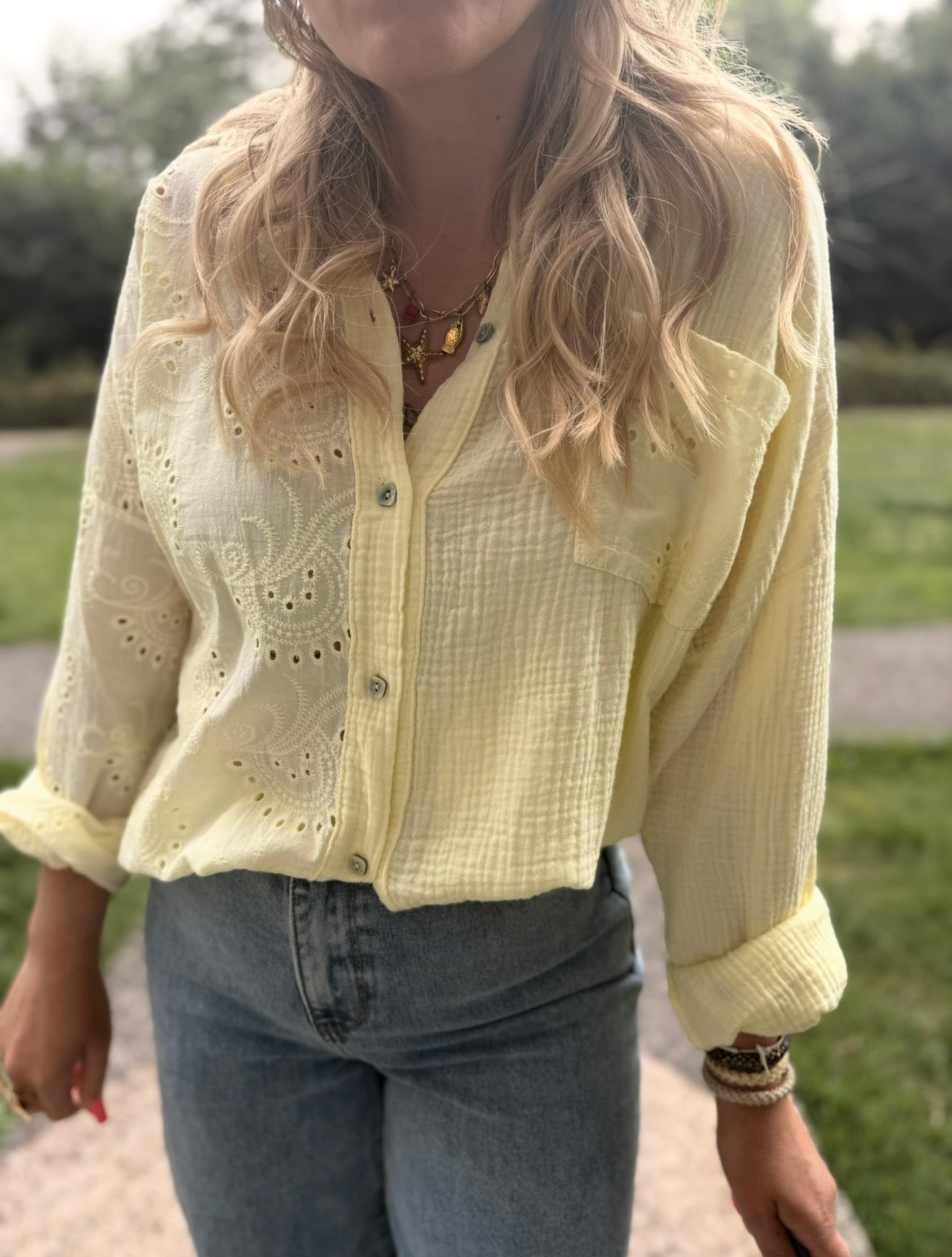 CHEMISE MAURICE JAUNE