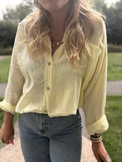 CHEMISE MAURICE JAUNE