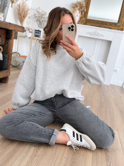 SWEAT MATCHA GRIS