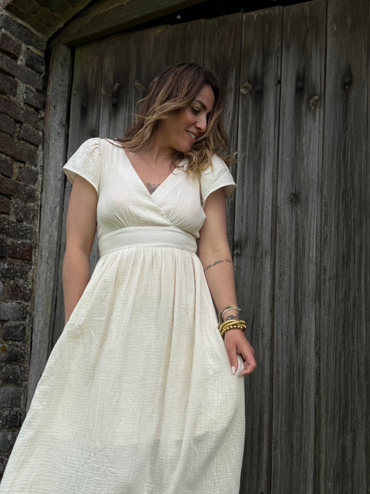 DAM - Robe en gaz de coton