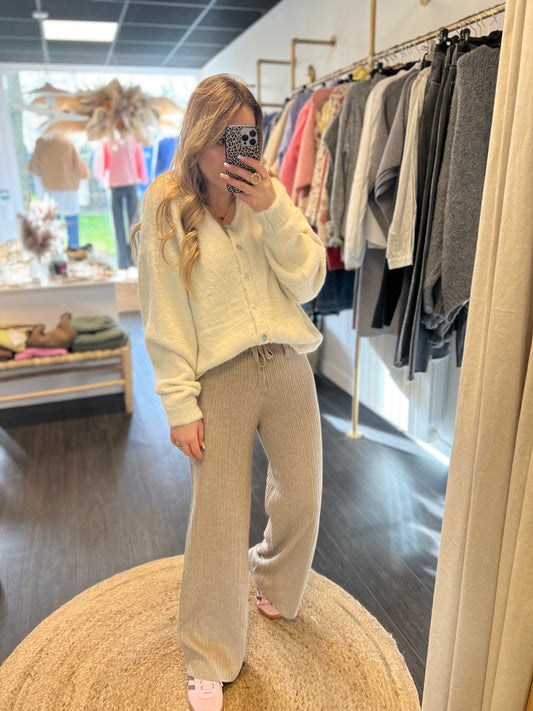 PANTALON MAEVA TAUPE