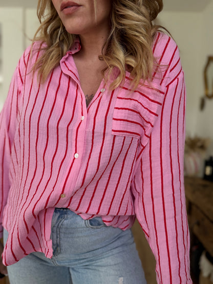 LUCIA - CHEMISE RAYE