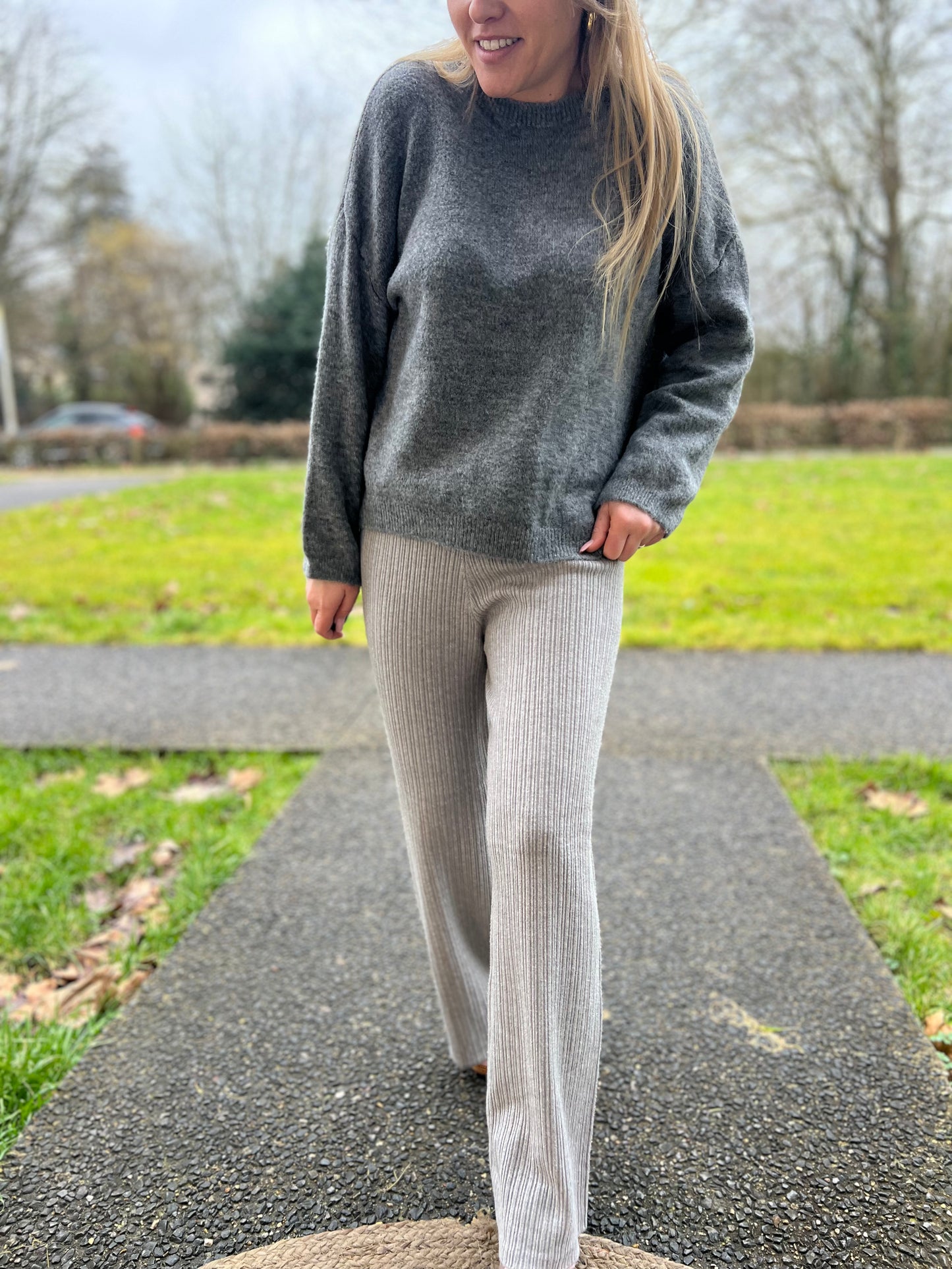 PULL EDEN GRIS