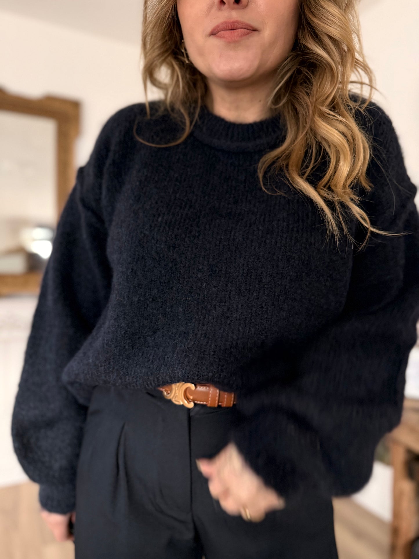 PULL CHARLIE BLEU MARINE