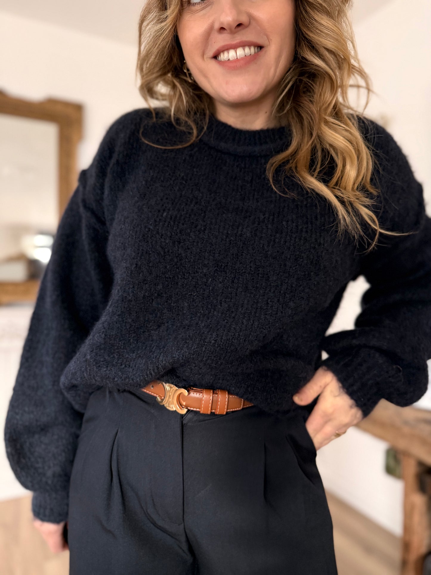 PULL CHARLIE BLEU MARINE