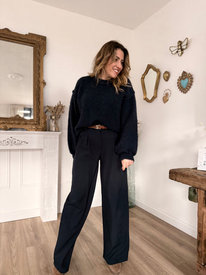 PANTALON LOU BLEU MARINE