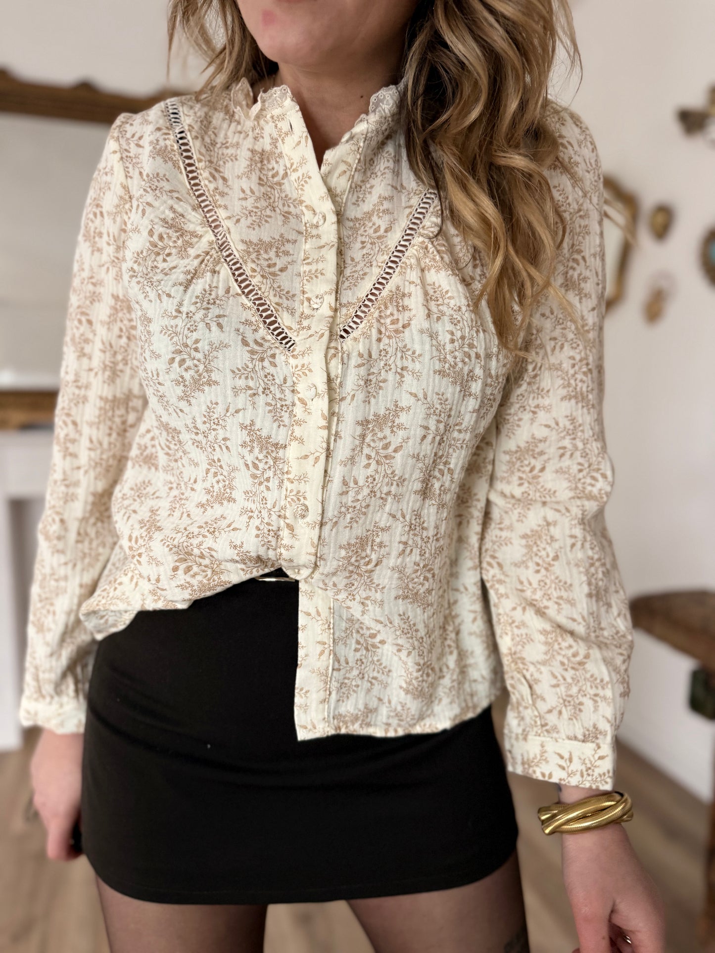 Chemisier Leeloo beige