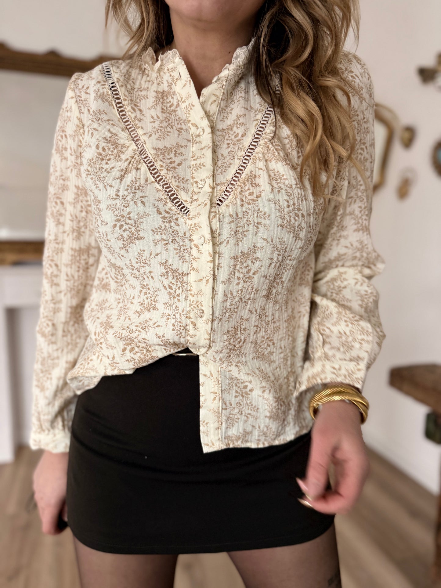 Chemisier Leeloo beige