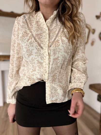 Chemisier Leeloo beige