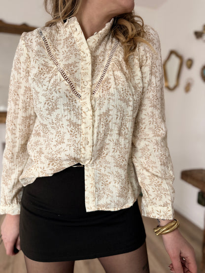 Chemisier Leeloo beige