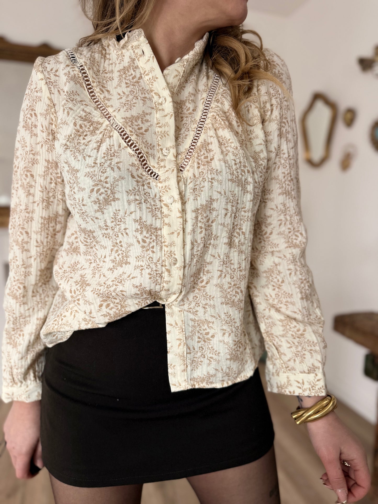 Chemisier Leeloo beige