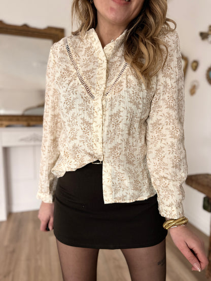 Chemisier Leeloo beige