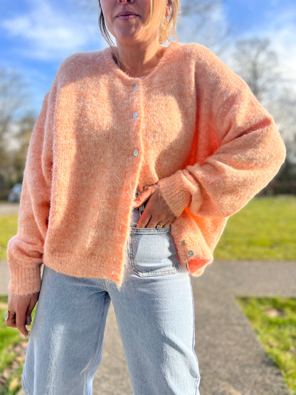 Gilet LEOLA ABRICOT