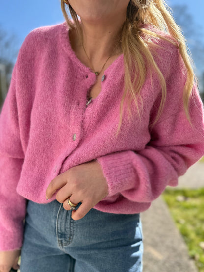 GILET LEOLA ROSE