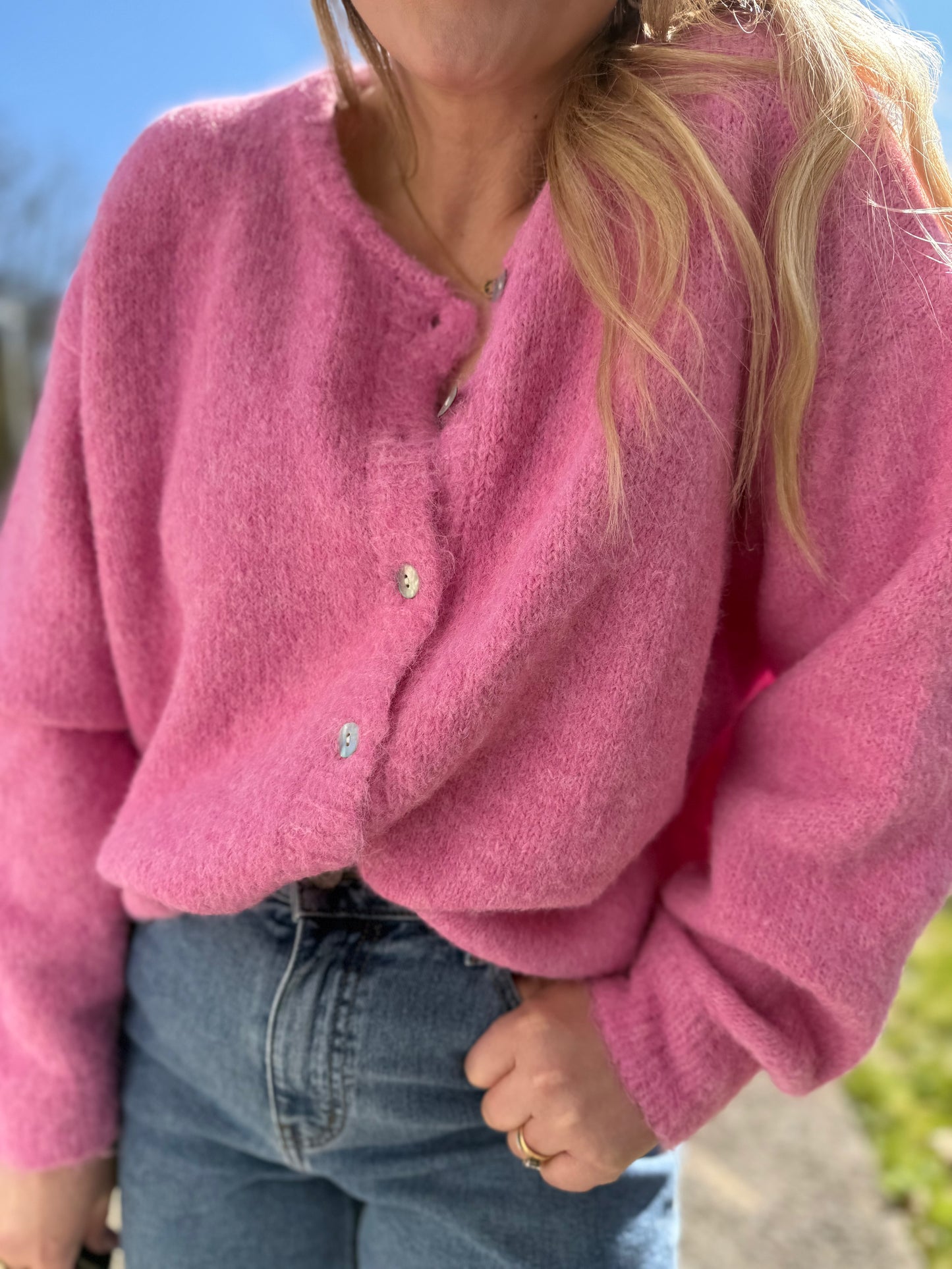 GILET LEOLA ROSE
