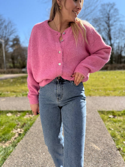 GILET LEOLA ROSE
