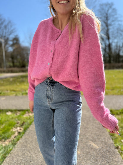 GILET LEOLA ROSE